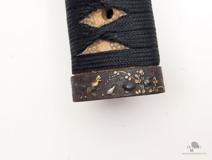 Wakizashi Muromachi Period Bishuosafune Sukesada 1574 Dragon Kozuka Sword